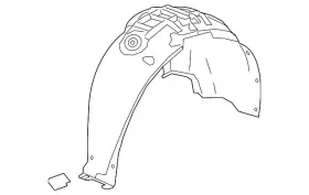 42821506 Gm Genuine Wheelhouse Liner