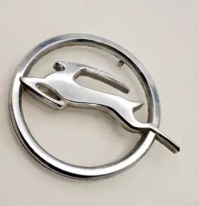 4877314 Gm 1960-1964 Chevrolet Impala Ss Quarter Panel Chrome Emblem Used