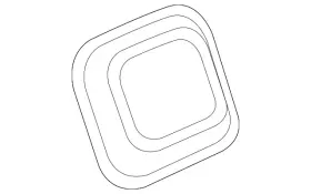 60004906 Gm Genuine Lower Filler
