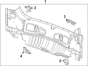 60008682 Gm Genuine Rear Body Panel