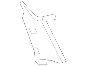 84513118 Gm Genuine F Gutter