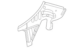 84520167 Gm Genuine Driver Side Quarter Inner Panel Extension
