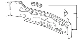 84526330 Gm Genuine Floor Pan