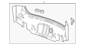84623527 Gm Genuine Rear End Panel 84623527 Gm Genuine Rear End Panel