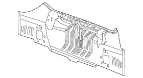 84852092 Gm Genuine Rear End Panel