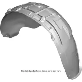 84856835 Gm Genuine Rear Driver Side Wheelhouse Liner