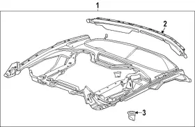 85721524 Gm Genuine Rear Body Panel