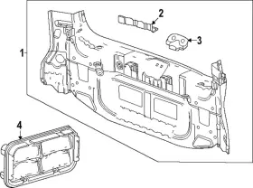 85787592 Gm Genuine F Panel