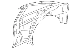 88955235 Gm Genuine Inner Panel Assembly