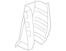 88969706 Gm Genuine Quarter Panel
