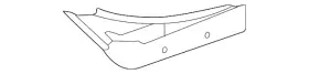92244577 Gm Genuine Passenger Side Body Outer Panel Rear Extension