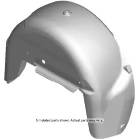 92246238 Gm Genuine Passenger Side Rear Wheelhouse Liner