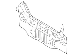 96405836 Gm Genuine Rear End Panel