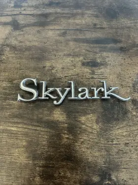 9823099 Gm Buick 1968 1969 1970 1971 1972 Inch Skylark Quarter Panel Nameplate Emblem