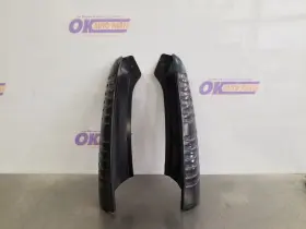 160-03334bl Gmc Truck 04 2004 Yukon Xl Denali Upper Quarter Panel Moulding Set Black