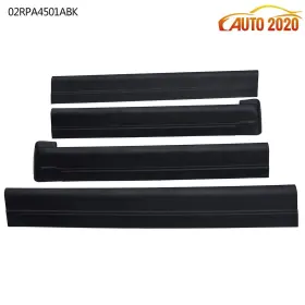 E-02rpa4501abk Grandorange Rocker Panel Protector Guard Covers Fit For 01-06 Silverado/gmc Sierra Crew Cab