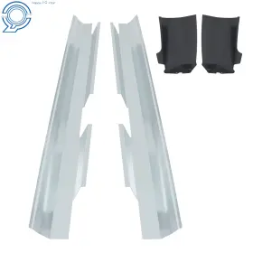 Hp125451 Happy19star Outer Rocker Panel And Cab Corner Pair For Silverado Gmc Crew 07-13 Left Right