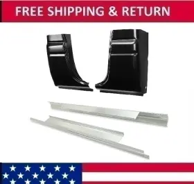 Bap10473 Hecasa Rocker Panel And Cab Corners For 94-02 Dodge Ram Pickup 2dr Standard