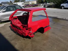 150-58404b Honda 90-91 Civic Hatchback Rear Body Quarter Panel Section Assembly Cut Oem