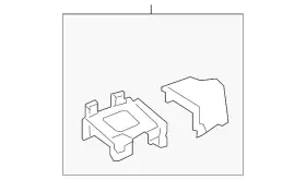 63410-t6z-a10zz Honda Genuine Quarter Panel Bracket