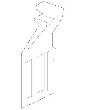 64320-tva-a00zz Honda Genuine Lower Extension