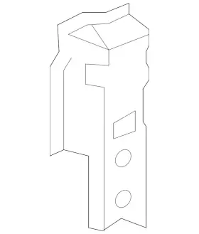 64370-sjc-a01zz Honda Genuine Stiffener