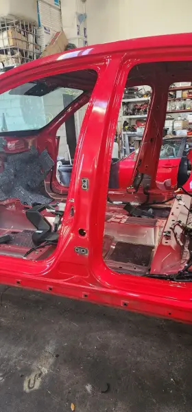 64621t20305zz Honda 2016-2021 Civic Left Side Body Part Center B Pillar Red