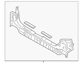 65750-tk8-315zz Honda Genuine Rear Body Panel