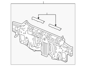 66100-tbg-305zz Honda Genuine Panel Set Rear