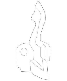 66114-tba-a00zz Honda Genuine Stiffener R Rear Panel Side