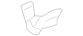 66116-scv-a01zz Honda Genuine Stiffener Extension