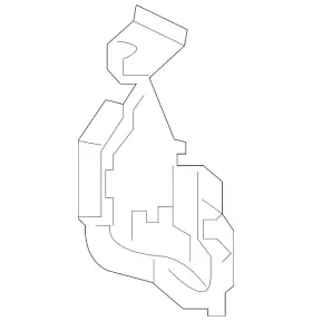 66154-tbg-a00zz Honda Genuine Rear Body Panel Bracket