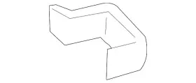 66531-s9v-a00zz Honda Genuine Skirt L Rear Upper