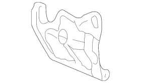 Honda 74591-s3y-000 Genuine Fender L Rear Inner