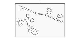 74880-sjc-a01zb Honda Genuine Opener Assembly