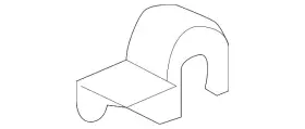 84668-shj-a01zb Honda Genuine Side Trim Panel Pivot Bracket