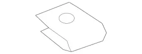 90605-t0a-003 Honda Genuine Fender Liner U-nut