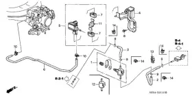 91591-s04-003 Honda Genuine Clamp Fuel Tube