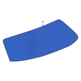 85023554 Honda Oe For Prologue 2024 Rear Liftgate Glass