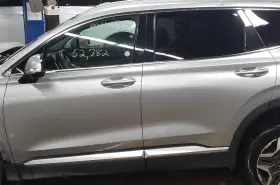 71110s2a00 Hyundai 23 Santa Fe Bare Metal Left Rocker And Post Body Cut With Panoramic Sunroof Option