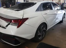 71504-0ac00 Hyundai 21 22 23 24 25 Elantra Right Bare Metal Quarter Panel Body Cut Korea Built 2.0l