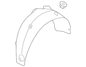 86821-j9ca0 Hyundai Genuine Wheelhouse Liner