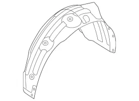 86821-n9000 Hyundai Genuine Wheelhouse Liner