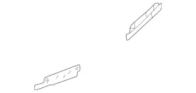 791465ca0a Infiniti Genuine Rear Body Panel Stiffener