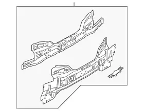 G9110-cm4ma Infiniti Genuine Rear Body Panel