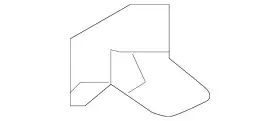 Infiniti G91835dama Genuine Rear Body Panel Bracket