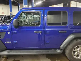 68302719ac Jeep 19 20 21 22 23 24 Wrangler Left Rocker And Post Bare Metal Cut Only Blue Pbm