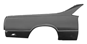91671 Jegs Full Quarter Panel For 1978-1987 Chevrolet El Camino/gmc Caballero