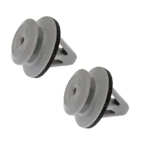 Karparts360 Alx-pau-rb-963-538-cl360a50 Rocker Panel Molding Retainers Plastic Material Gray Color Td12-51-sj3a