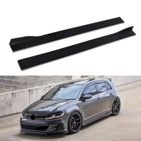 Usanqp574 Keepdsgn 78.75 Inch Universal Car Side Skirt Splitter Rocker Panel Wing Black